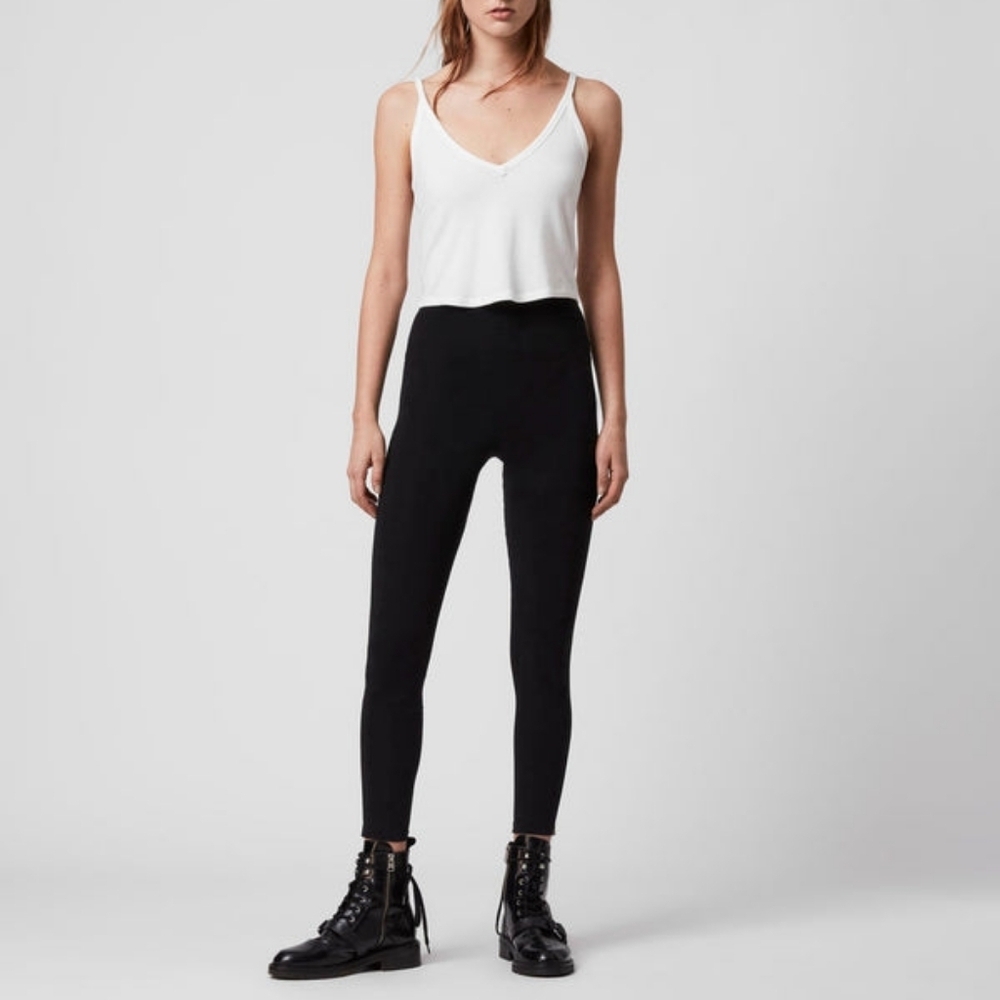 All Saints Brix Legging Ribbed side Size Large